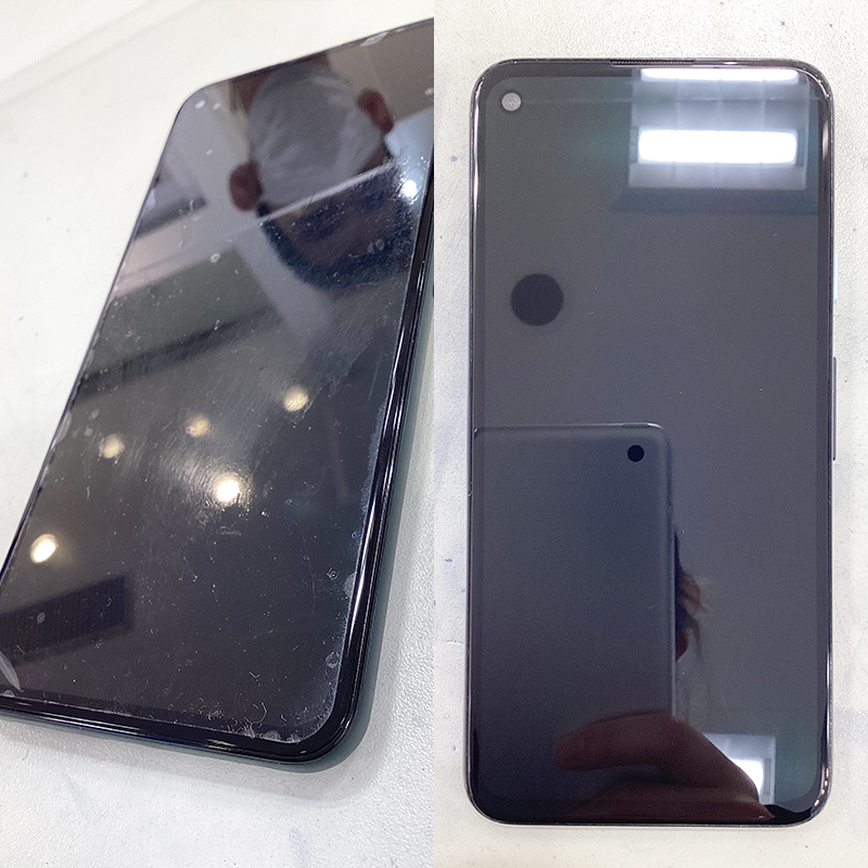 Pixel 5a (5G)の画面修理のレポート｜作業時間60分！データそのまま