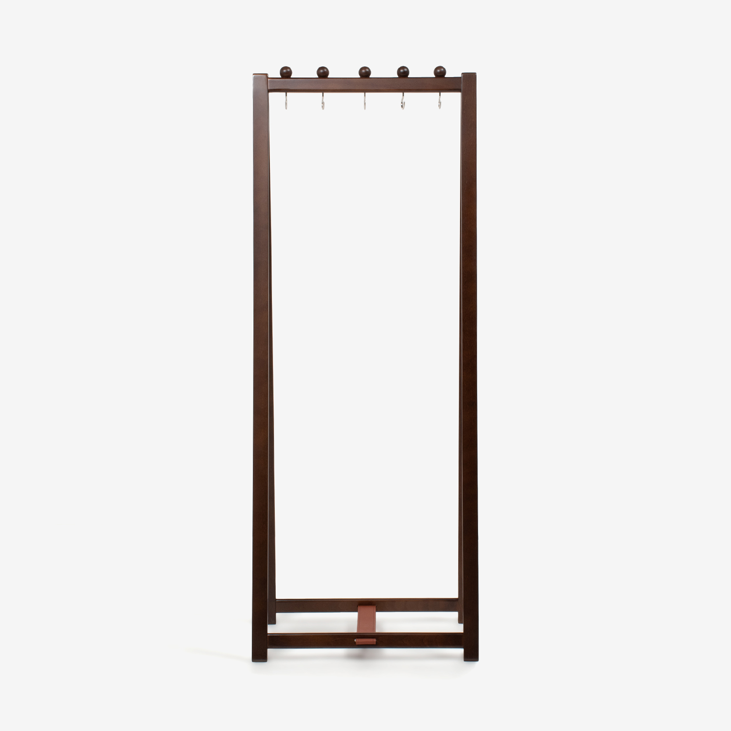 秋田木工 ハンガーラック「3000」ブナ材ウォールナット色【セール対象