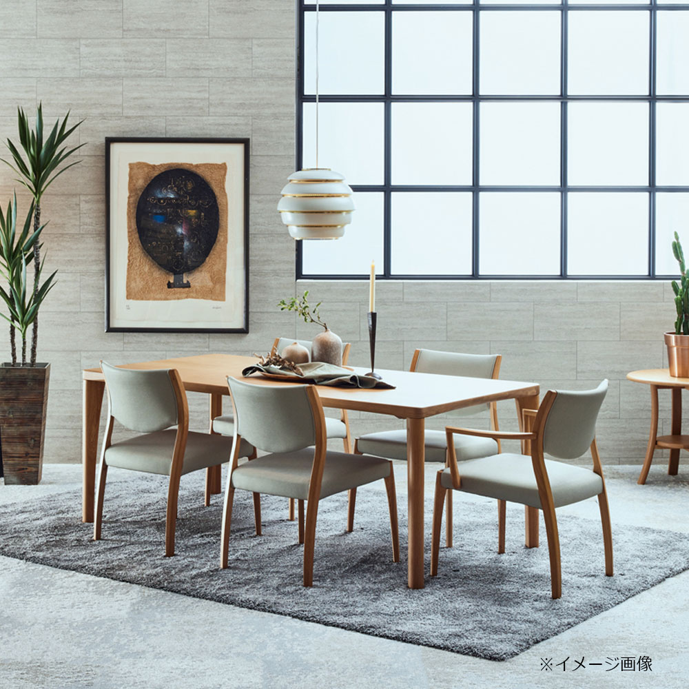 浜本工芸 ダイニングチェア「DC-5400・5404・5408」ナラ材 木部全3色