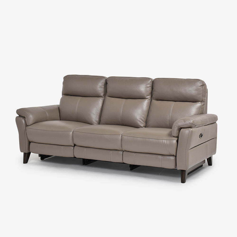 電動リクライニングソファ テーブル付き 3人掛け 幅215cm「L/S Motion