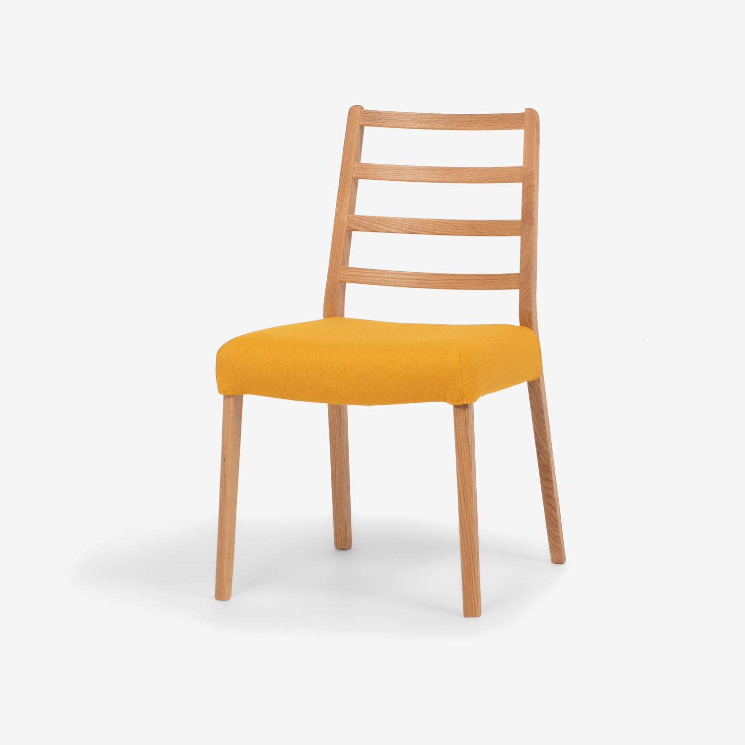 ダイニングチェア「シネマ Aタイプ」レッドオーク材 ホワイトオーク色