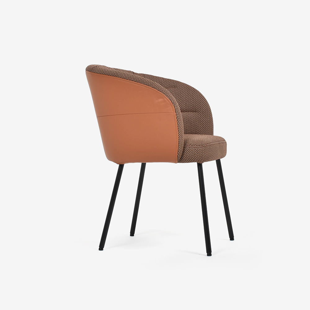 ROLF BENZ（ロルフベンツ）ダイニングチェア（肘付き）「ノア」革