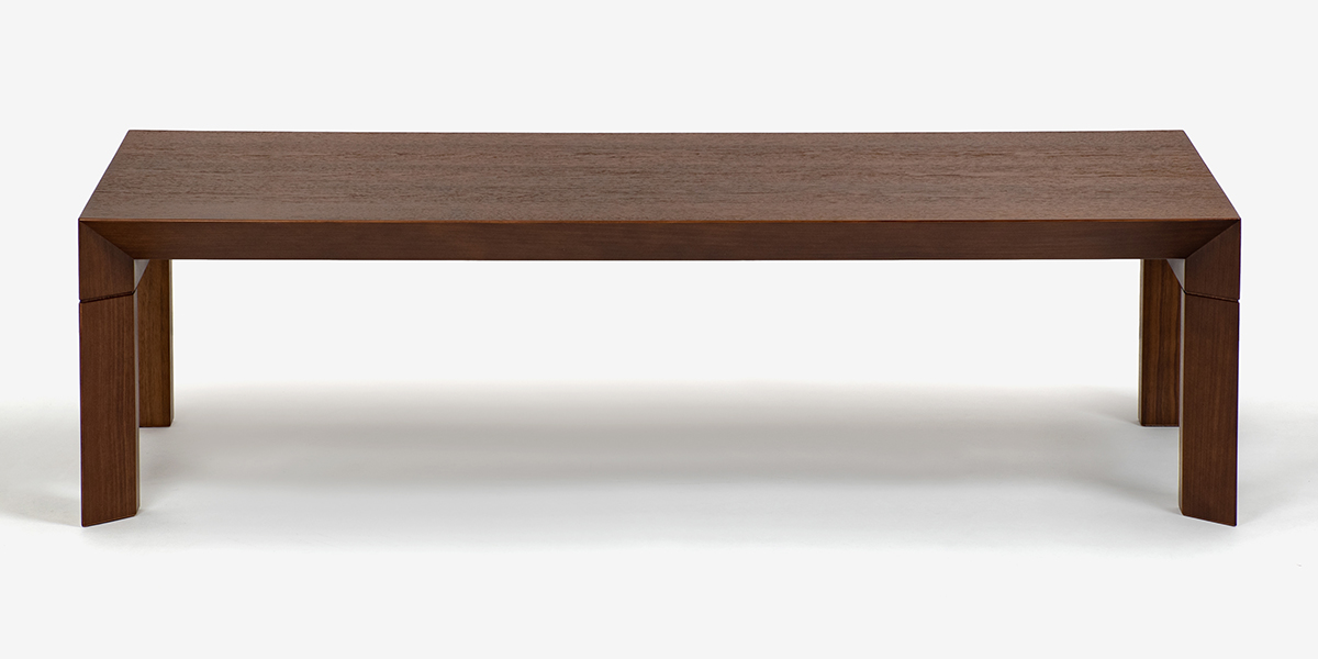 秋田木工 センターテーブル「CN2-LT」ウォールナット材 全2サイズ