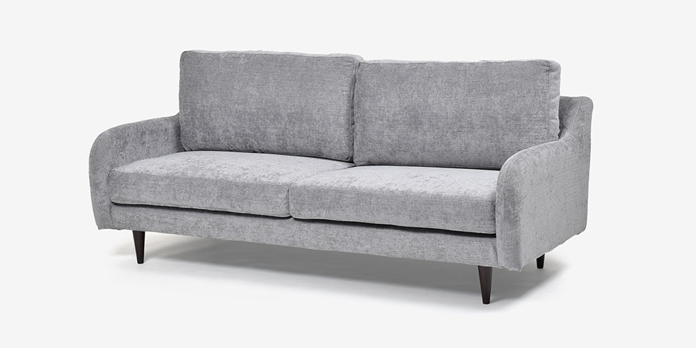 ソファ 3人掛け「CAS-D」幅180cm 布#SPメオピューター 脚部全3色