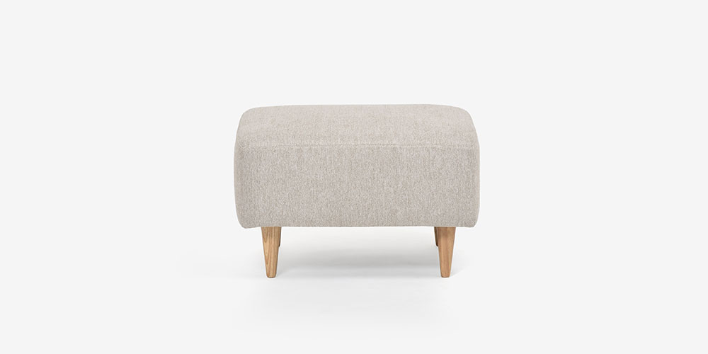 オットマン「CAS-D」布#SPフライデーナチュラル 脚部全3色 | 【公式