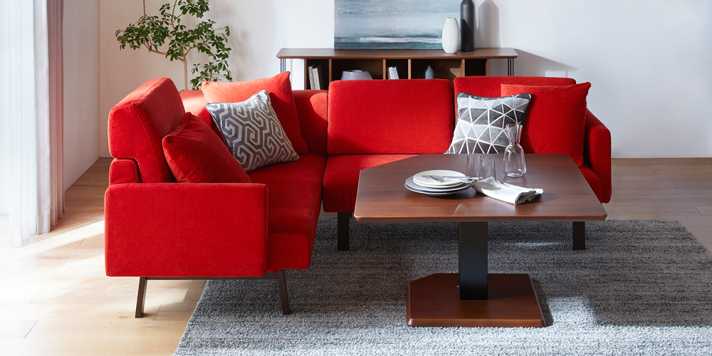 昇降式テーブル「フィット Aタイプ(五角形) ハイタイプ」幅102x高さ55