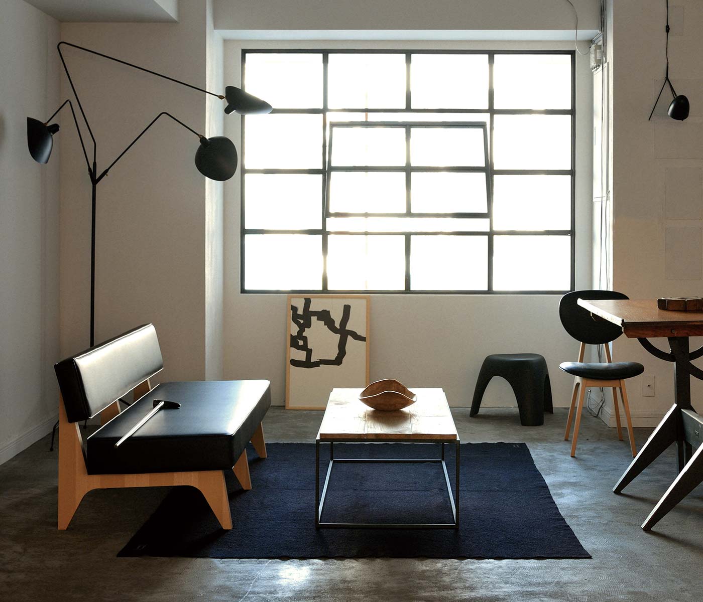 Serge Mouille リプロダクトウォールライト 2アーム 壁掛け照明】