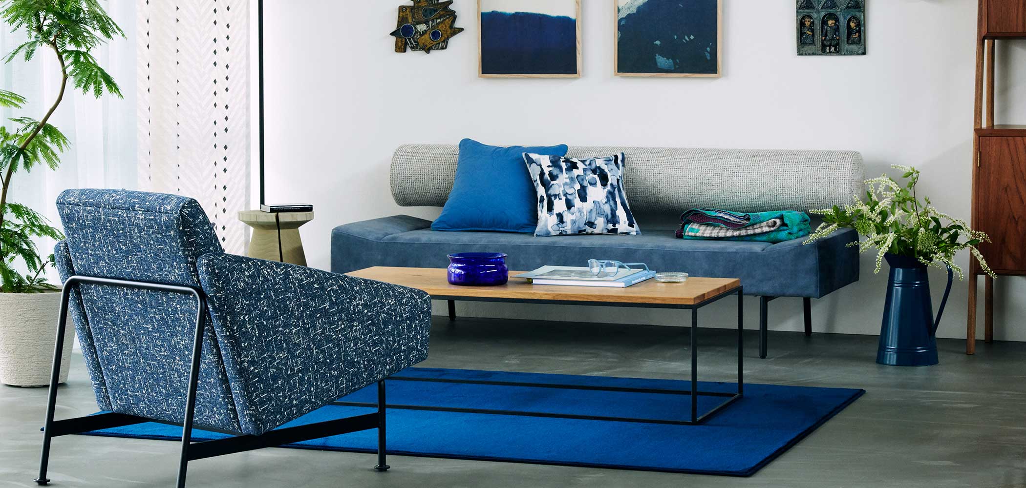 在庫品】FRAME TABLE 1200 Oak Top｜ローテーブル｜IDEE SHOP Online