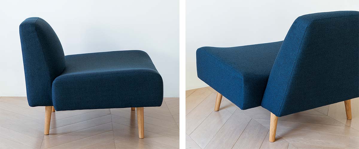 AO SOFA (1) Charcoal｜1人掛け｜IDEE SHOP Online