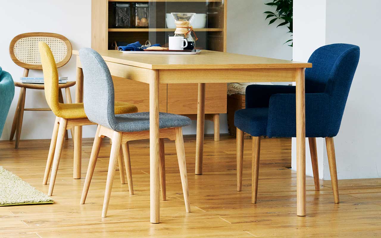 LIEVRE ARM CHAIR Mustard Natural Legs｜リビング・ダイニングチェア