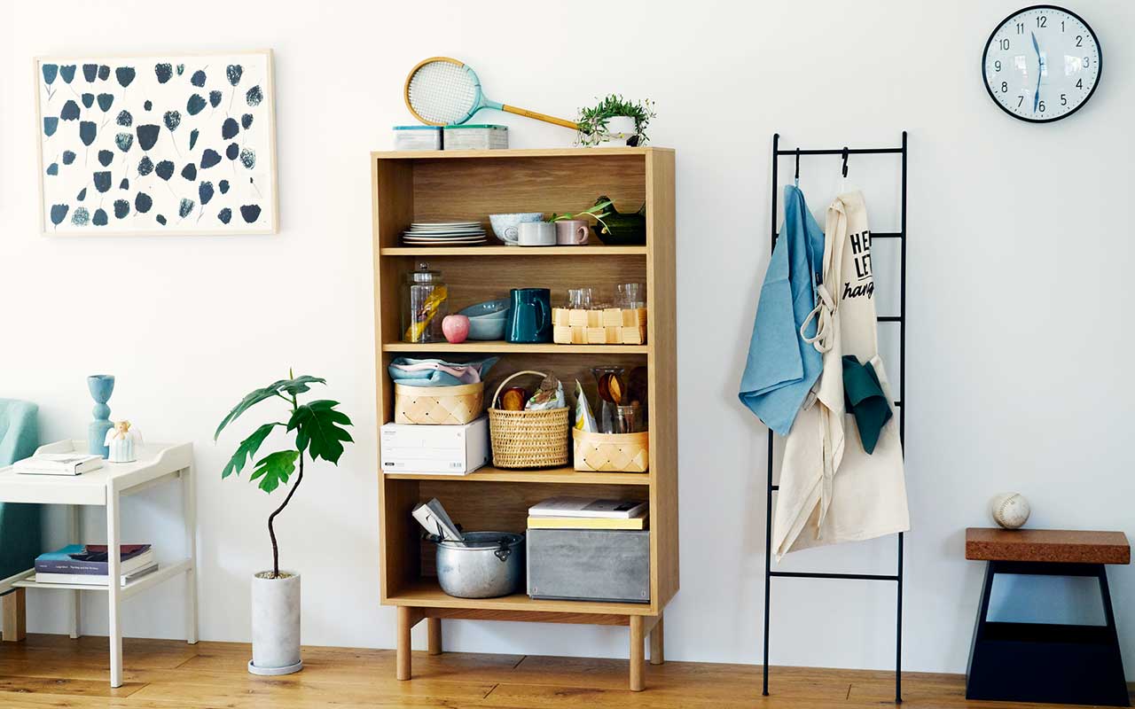 STILT SHELF MEDIUM Natural｜シェルフ｜IDEE SHOP Online