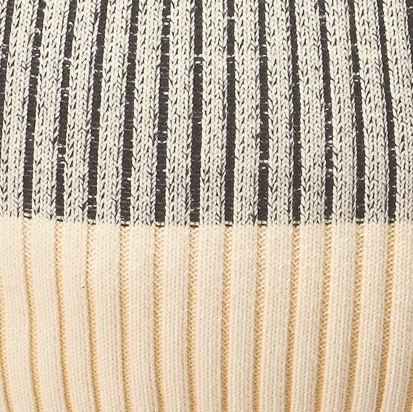 MINI PUUF White×Black MIX｜1人掛け｜IDEE SHOP Online