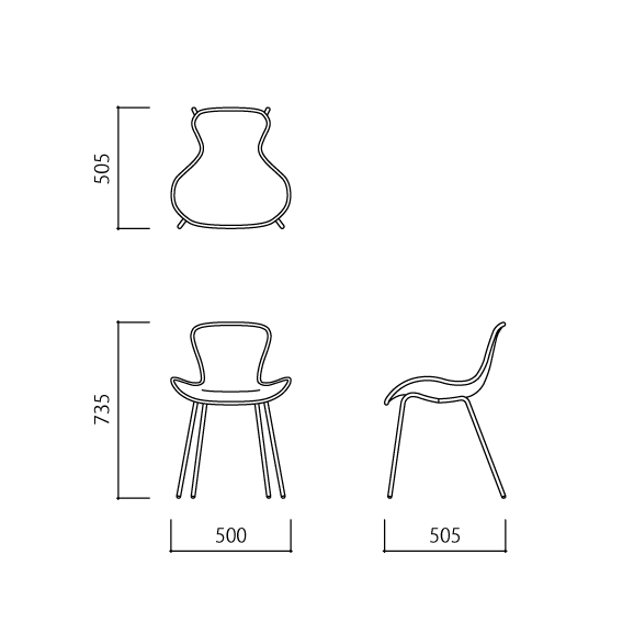 MAREA CHAIR｜リビング・ダイニングチェア｜IDEE SHOP Online