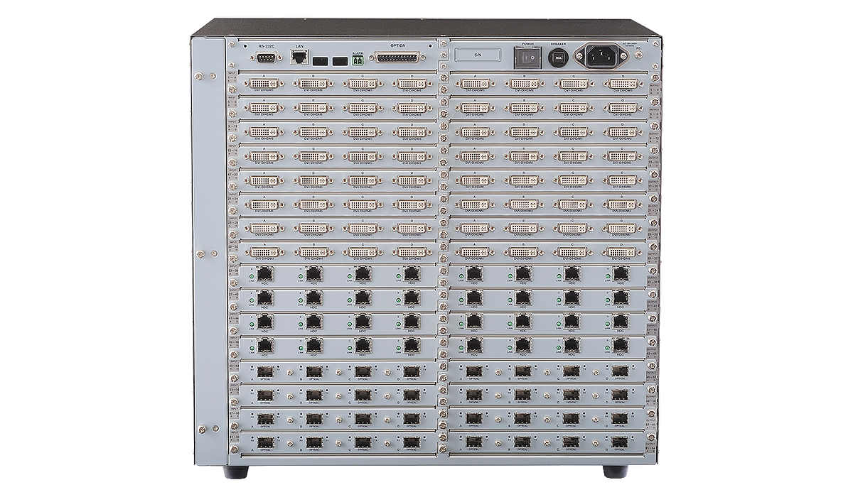 FDX-64 モジュラー型マトリクススイッチャー | 株式会社アイ・ディ