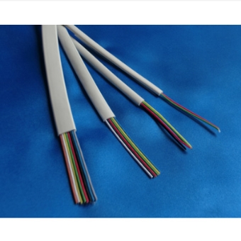 FTC4 (2)(WQ) モジュラーケーブル 6極4芯 （白）: ネットワーク・電気