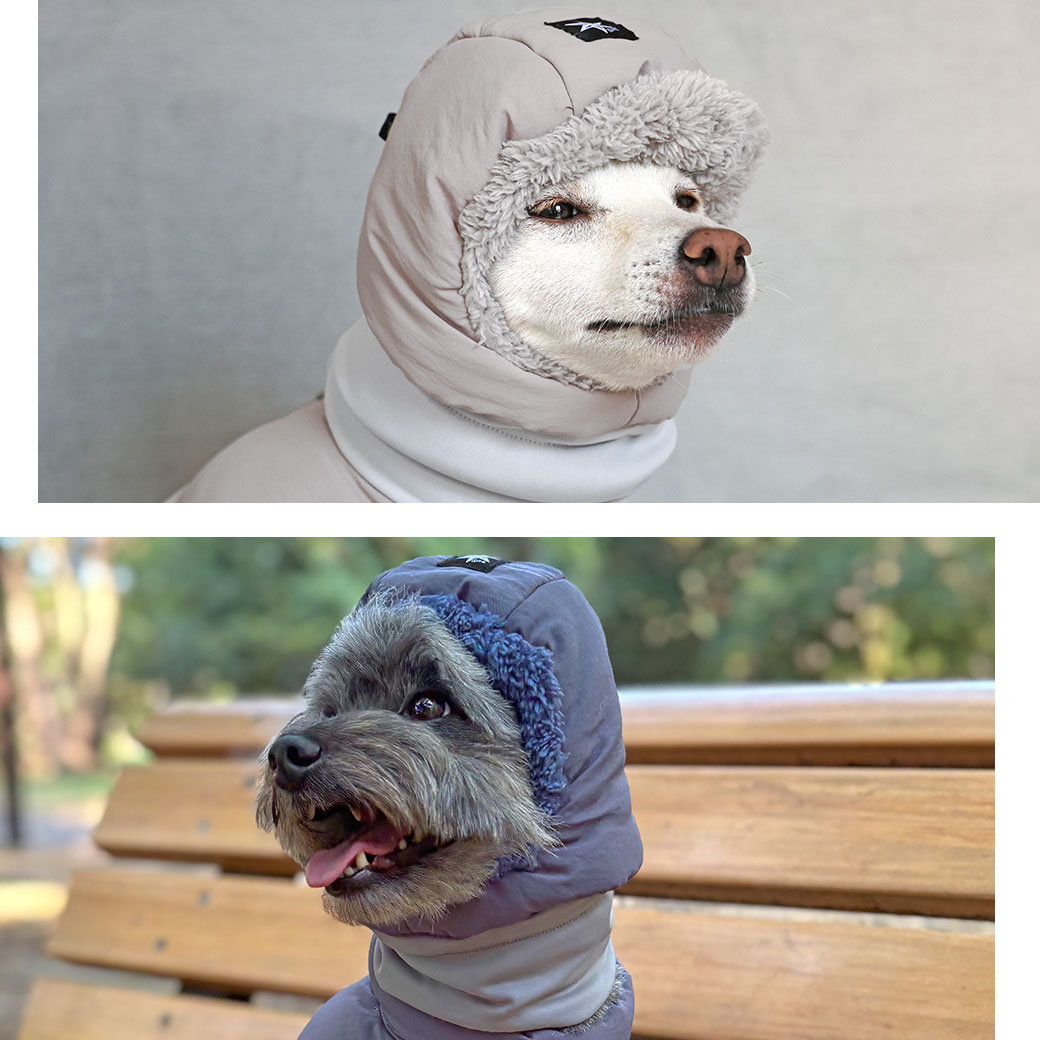 iDog SHIELD COAT ふわ軽ダウンスヌード 撥水 防汚 アイドッグ-犬猫