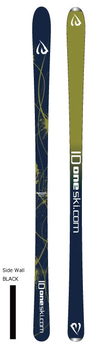 ID One USA Mogul ski MR-SG available in 172, 177 & 182 cm Black