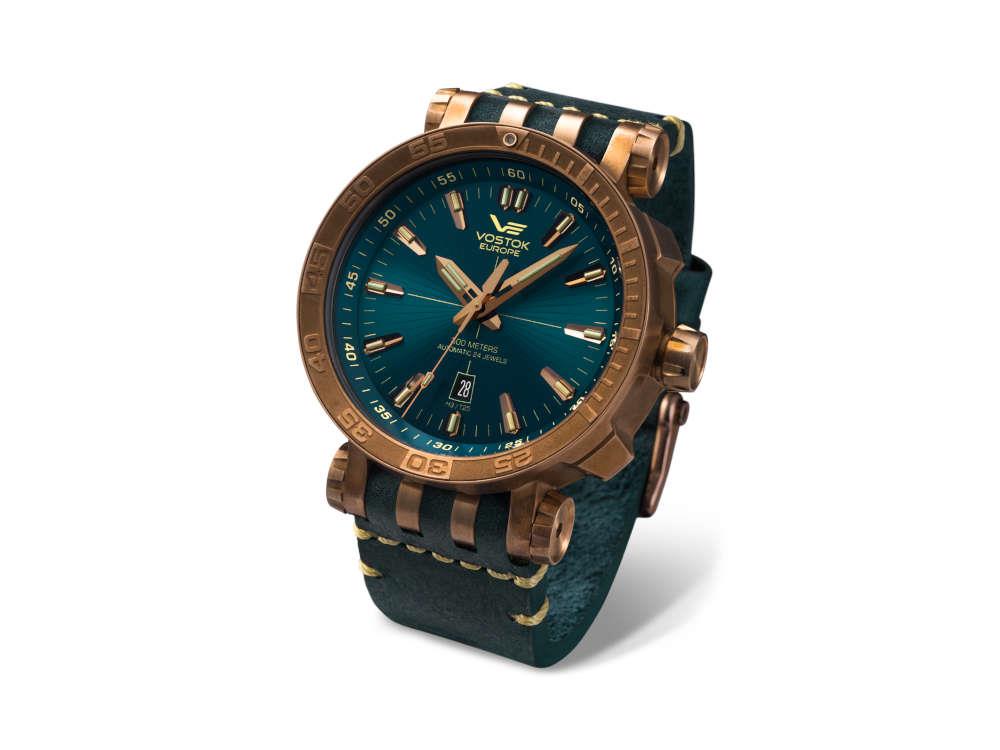 Vostok Europe Energia Automatic Watch, Bronze, Turquoise, NH35A