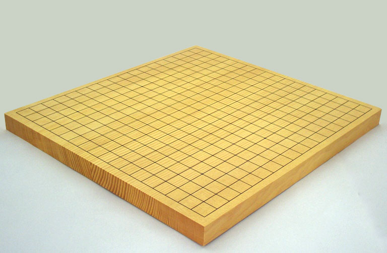 囲碁盤セット 入門4点セット 寿（入門から高段者まで） 19路碁盤