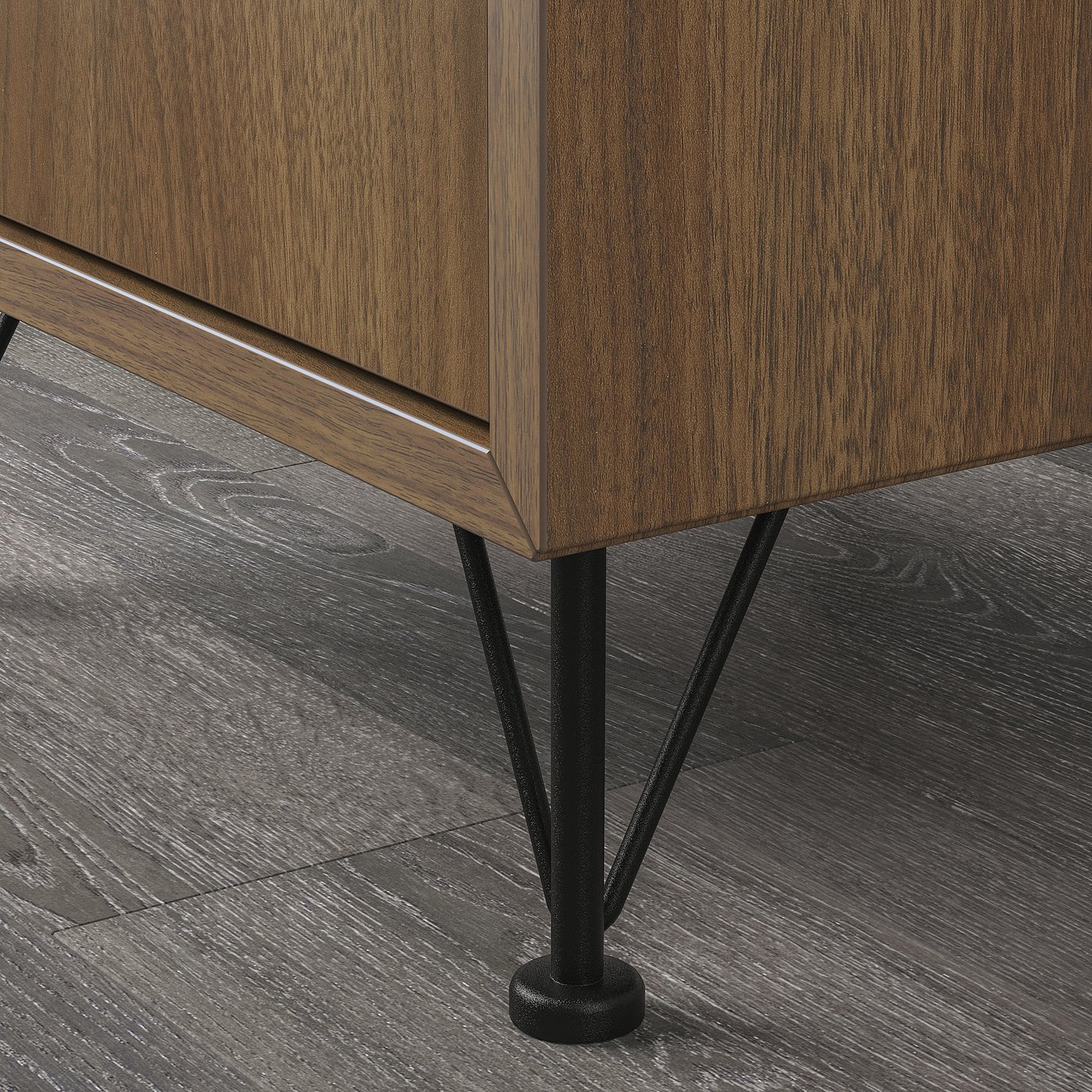 EKET エーケト 脚, メタル/ブラック, 10 cm - IKEA