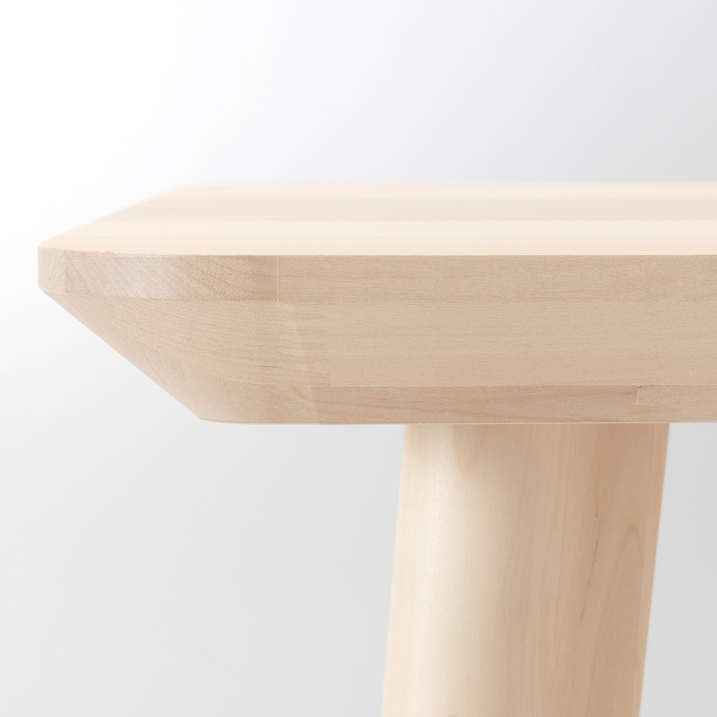 LISABO Side table, ash veneer, 17 3/4x17 3/4