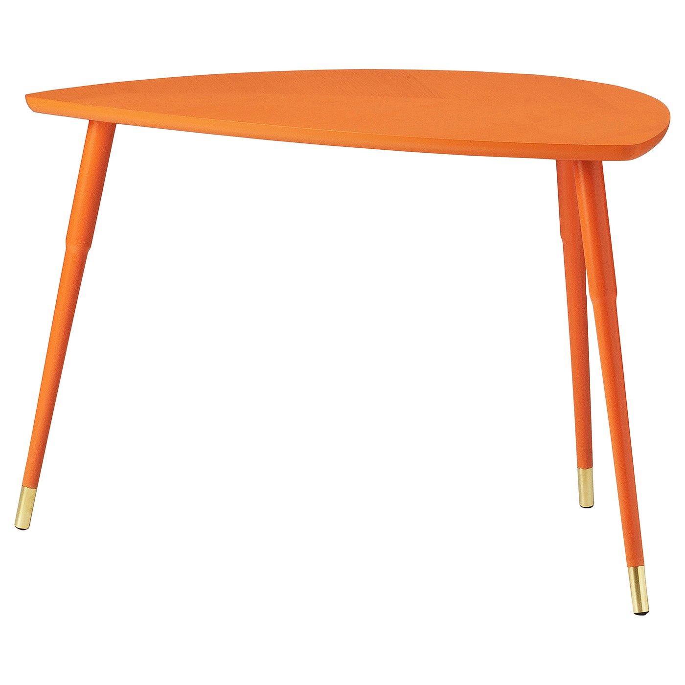LÖVBACKEN side table, orange, 303/8x153/8