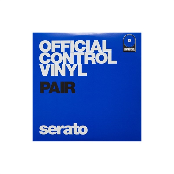 serato 7'' Official Serato Control Vinyl Blue 【7インチ盤2枚セット