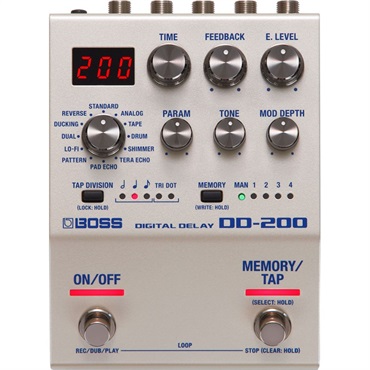 BOSS DD-200 [Digital Delay] ディレイ ボス ｜イケベ楽器店オンライン