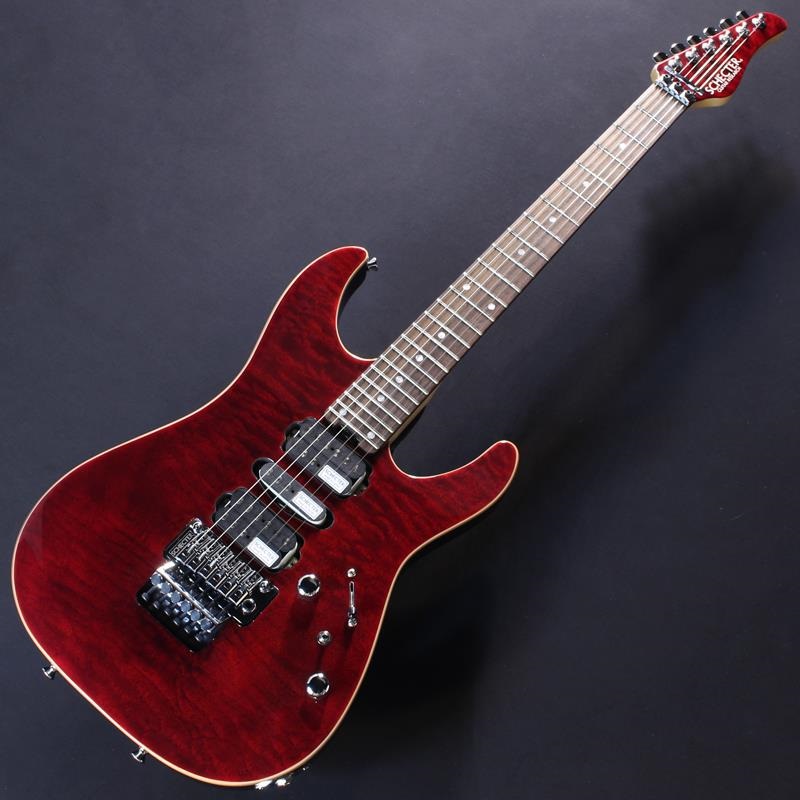 SCHECTER NV-3-24-AL (See-thru Red/Rosewood) #S2201169 ｜イケベ楽器