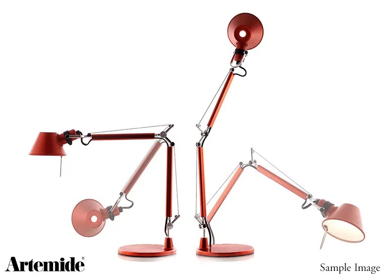 Tolomeo Micro Table （Silver） ｜ Artemide アルテミデ 【 IKEDA