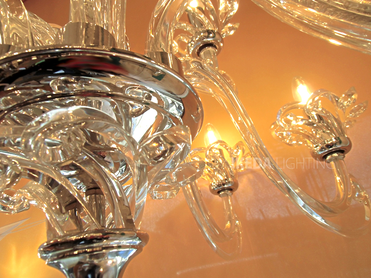 ボヘミアンクリスタル シャンデリア 6灯 | イケダセレクション