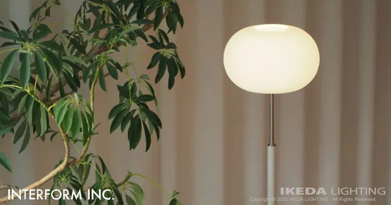 Melander（ホワイト） メランデル フロアライト ｜ インターフォルム