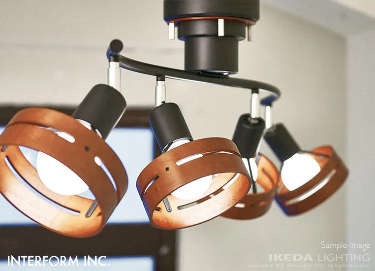 Arche （ブラック） アーチェ シーリングライト ｜ インターフォルム