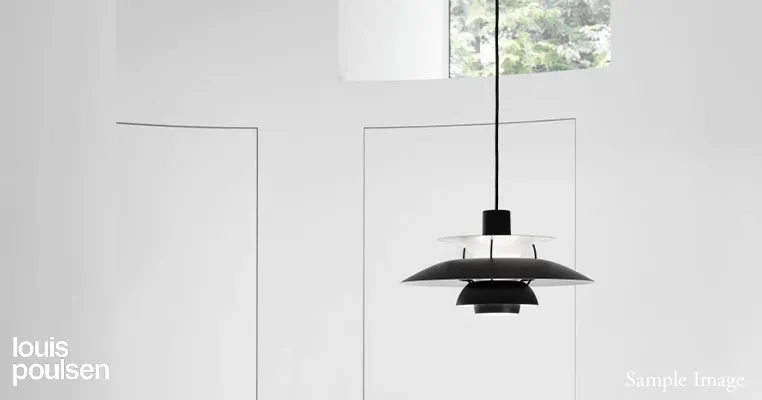 PH 5 （モノクローム・ブラック）ペンダント ｜ Louis Poulsen ルイス