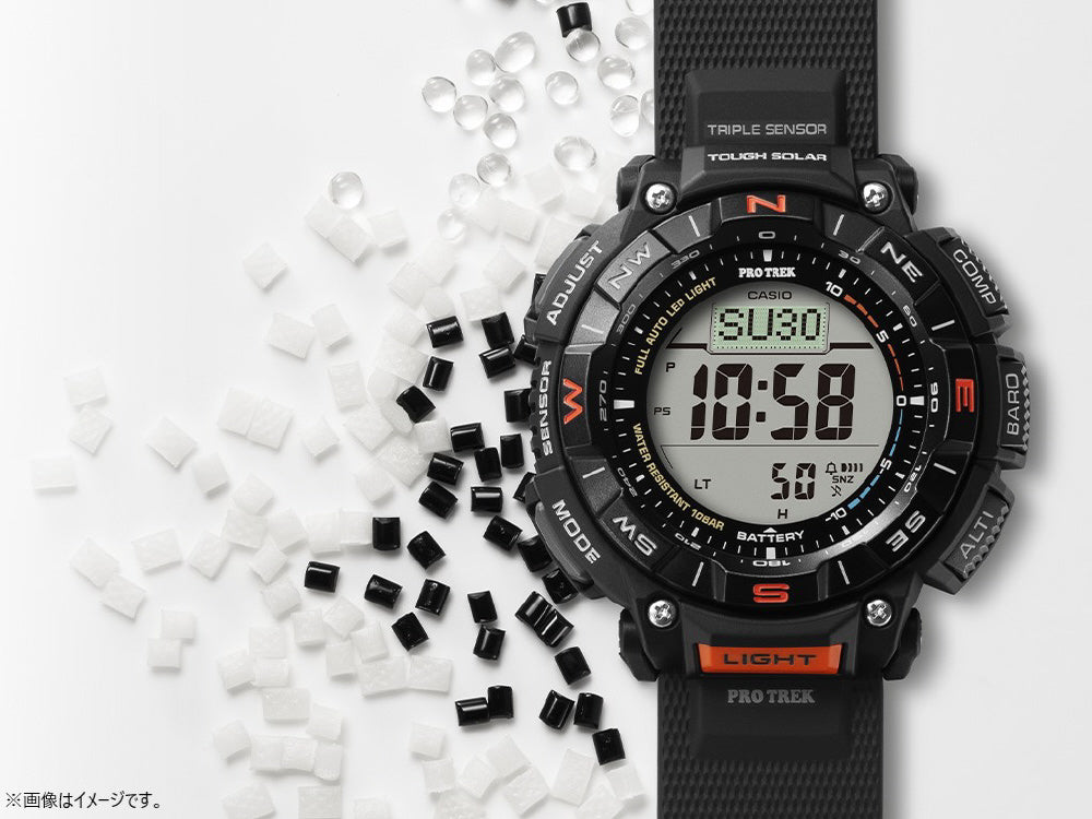 Casio Men's ProTrek Climber Line Solar Model with Biomass Plastic