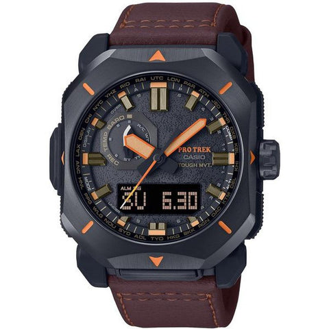 Casio Men's Protrek Climber Line PRW-6900 Series Synthetic Leather