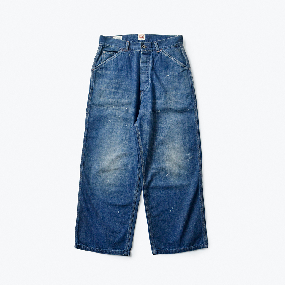 chimala チマラ 11oz ワーカーズ ネップ セルビッチ デニム ペインター