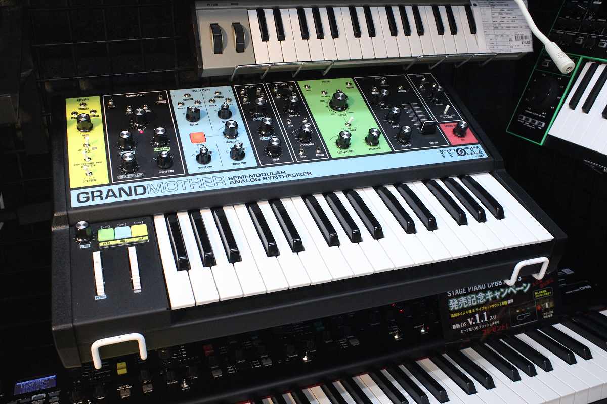 MOOG GRANDMOTHERの美品中古が入荷！！ | イシバシ楽器スタッフブログ