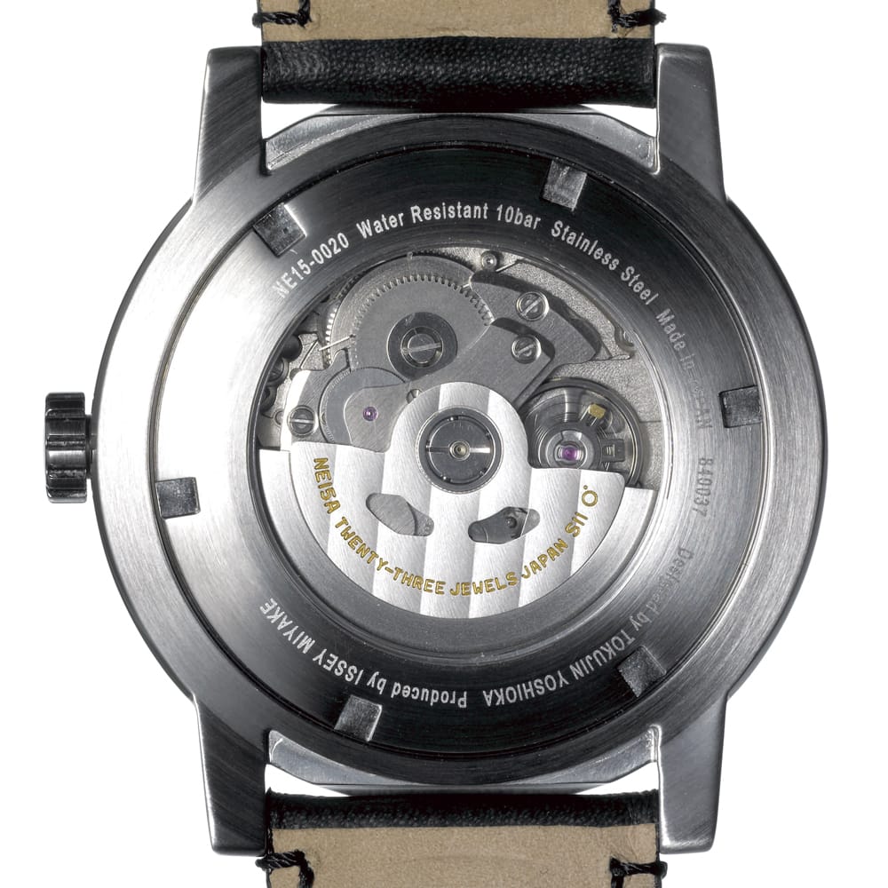 超希少】イッセイミヤケ 自動巻 吉岡モデル NE15-0020 シルバー 超希少