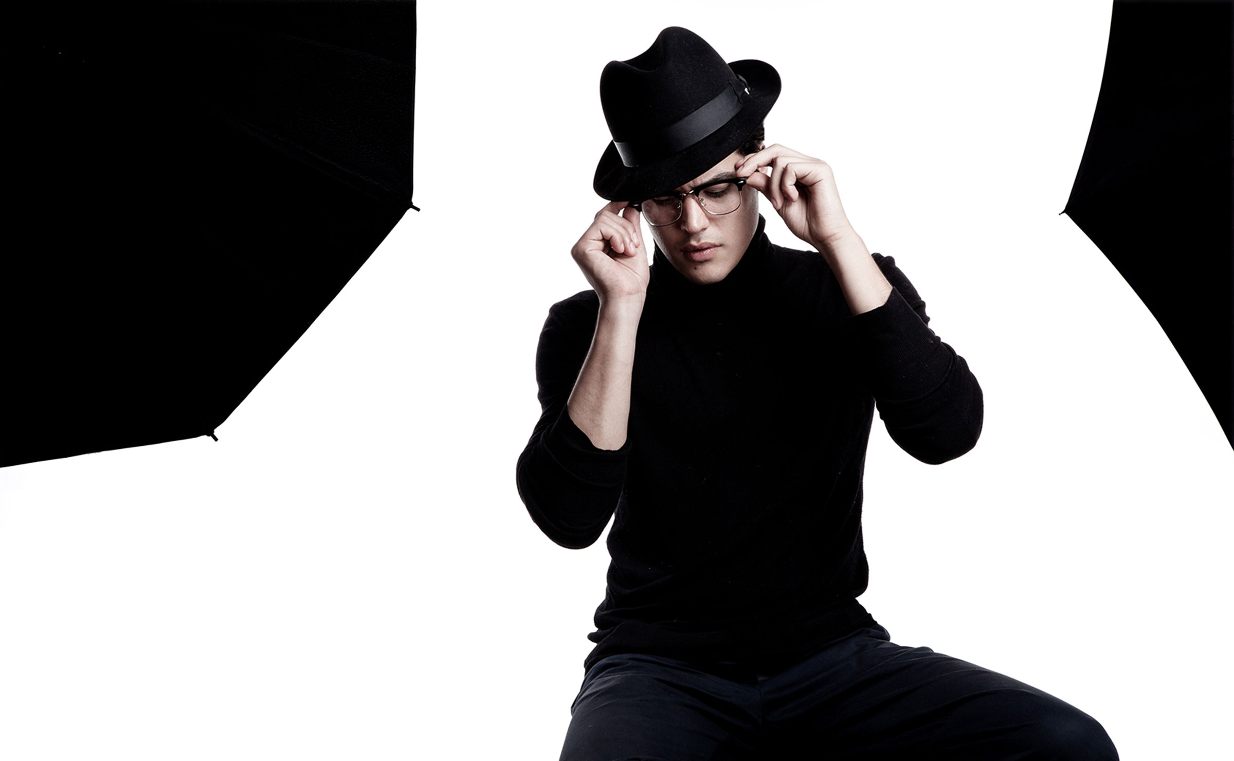 中折れハットのPanizza（パニッツァ）イタリア直輸入高級イタリアンハット