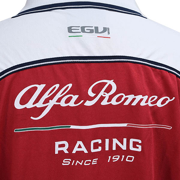 Alfa Romeo RACING 2019チームスタッフ用ポロシャツ : イタリア自動車