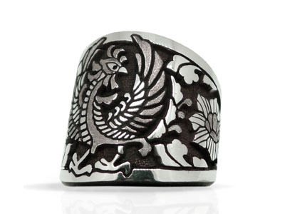 鳳凰_銀細工職人の店・造屋（いたるや）