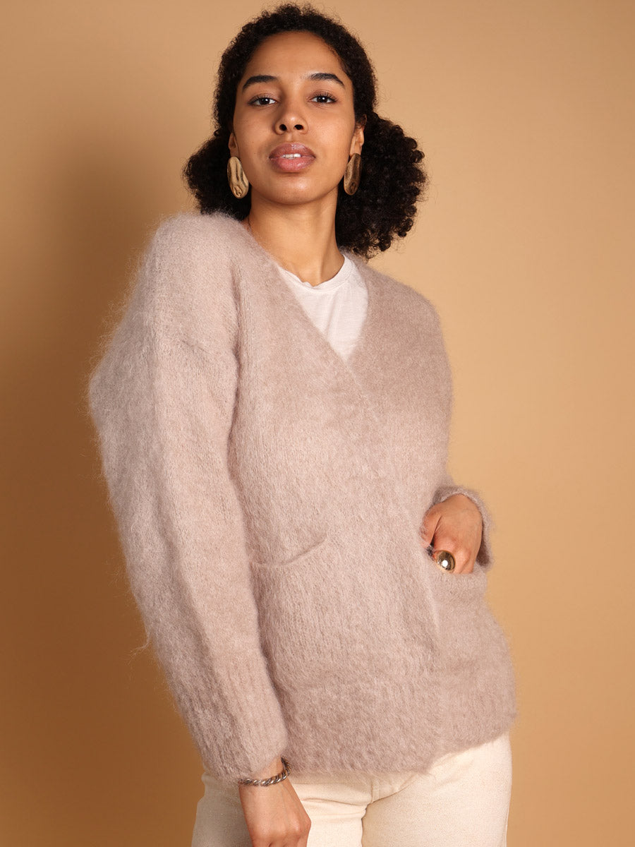 Glow kid mohair cardigan – Itgoes