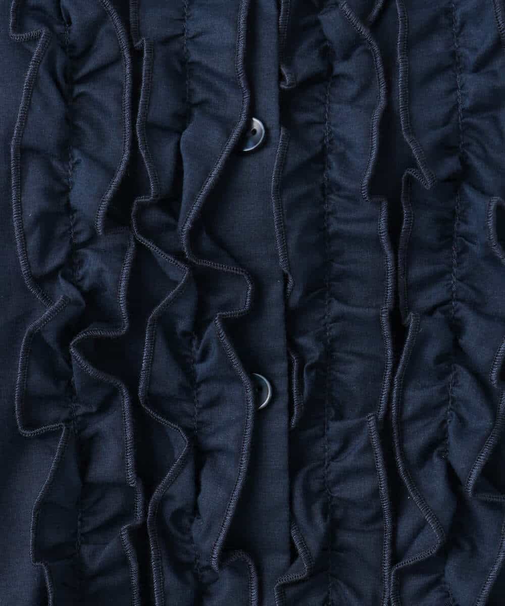 フロントフリルデザインブラウス/洗える(ブラウス・シャツ) | MK