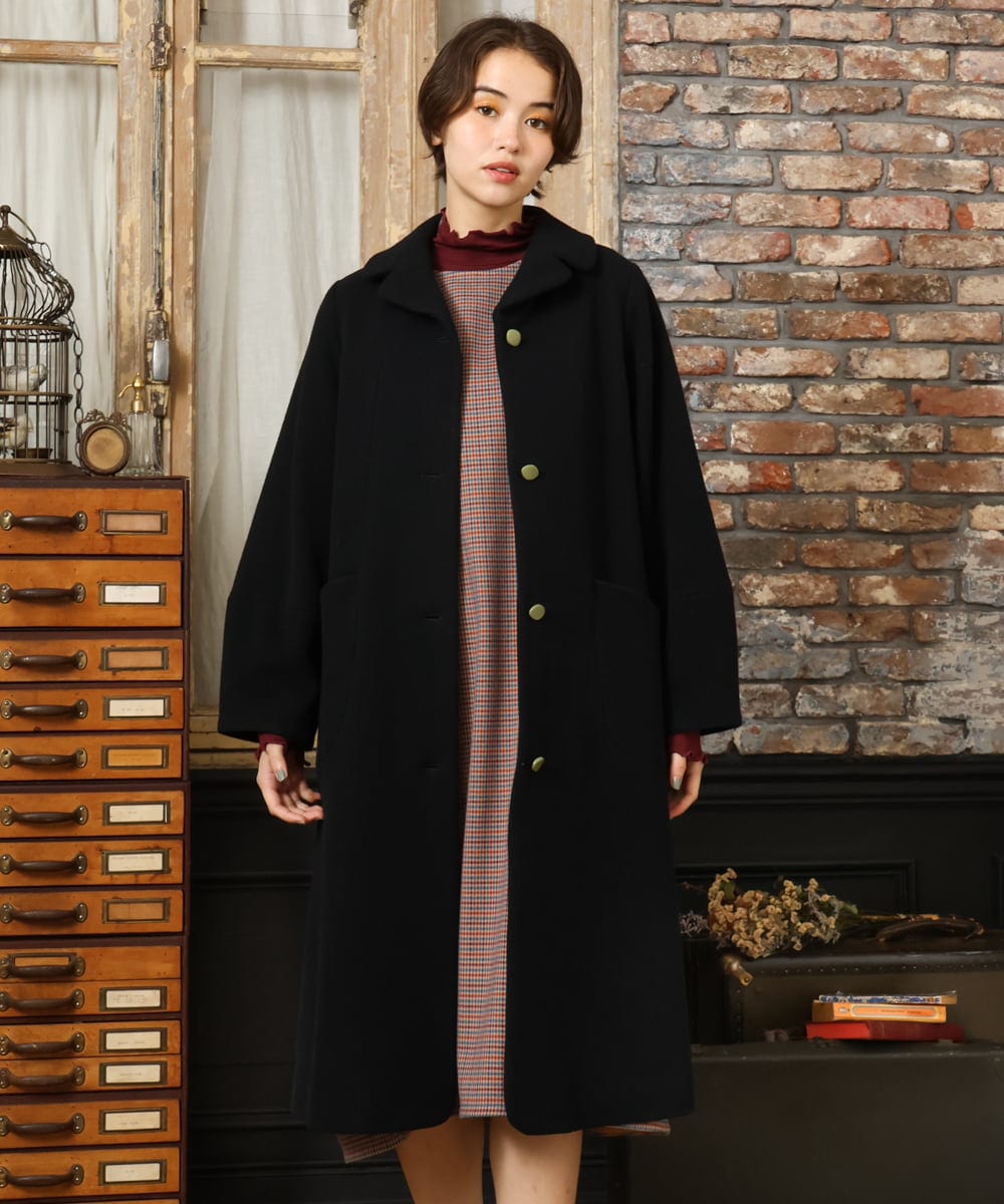 ウールモッサロングコート(その他のコート・ブルゾン) | Jocomomola