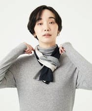 洗える]カラーブロックストール(ストール・マフラー・スヌード