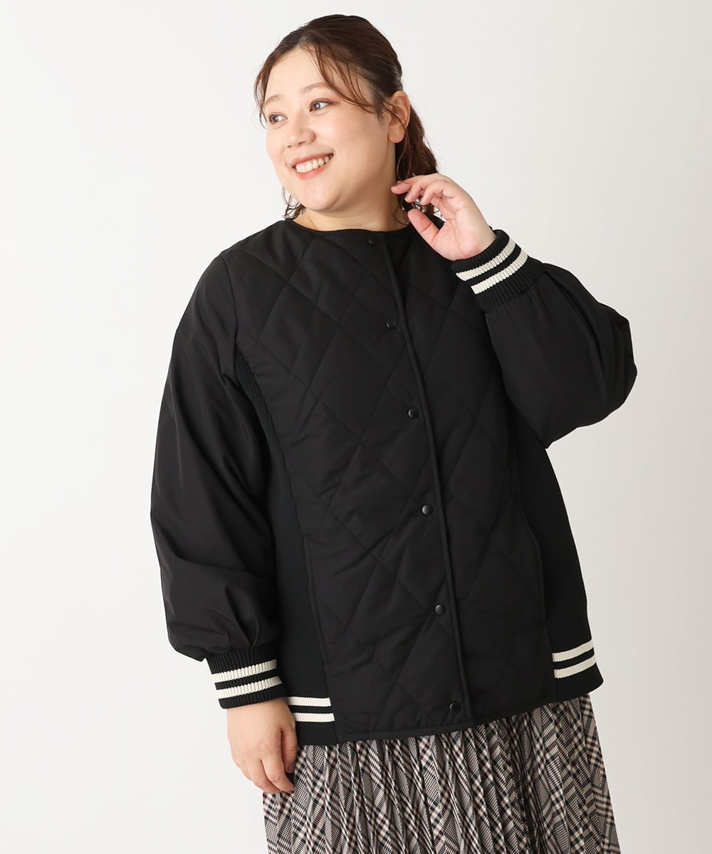 大きいサイズ】キルティングスタジャン(その他のコート・ブルゾン