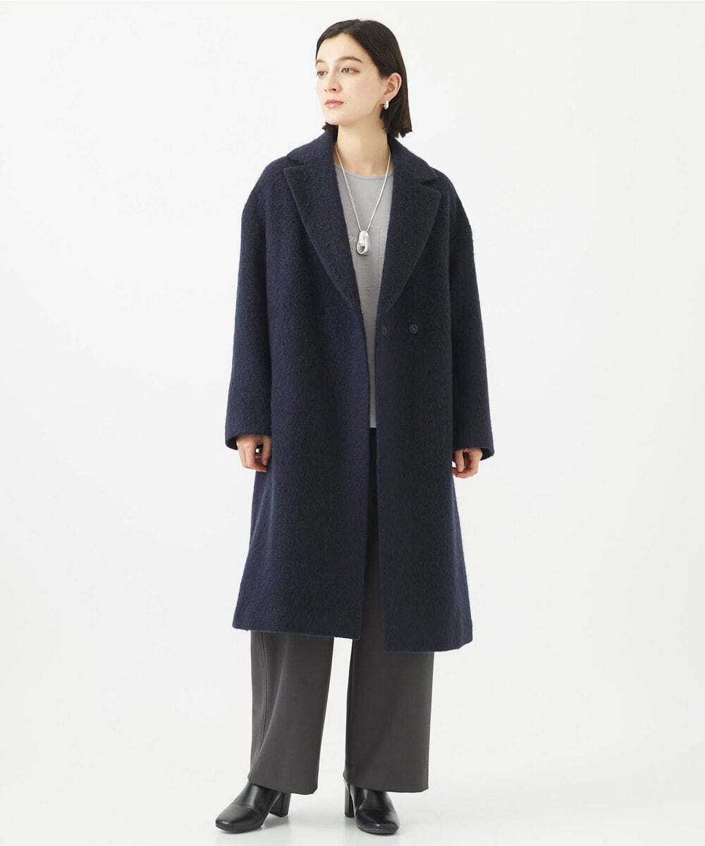 シャギーロングコート(チェスターコート) | GEORGES RECH(小さいサイズ