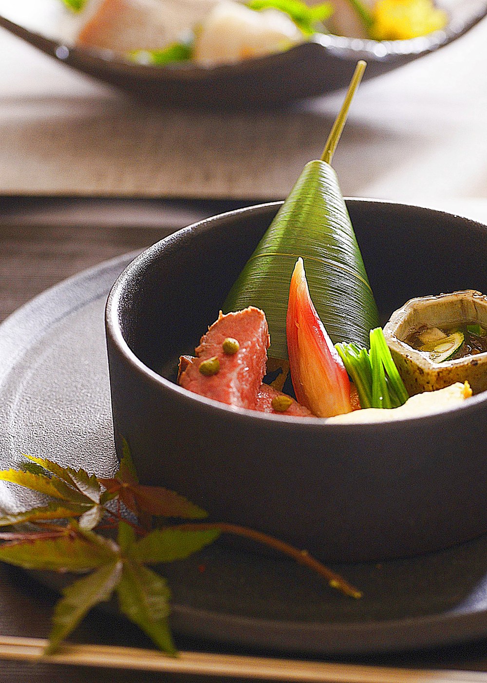 大野香織｜蓋付切立鉢｜作家もの和食器通販通販 IVORY