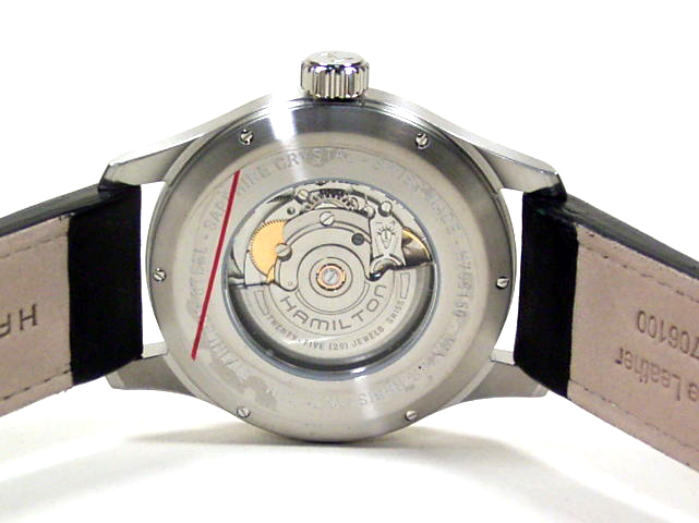 ハミルトン・カーキ・オフィサー・オート44mm(カーフベルト) H70615733